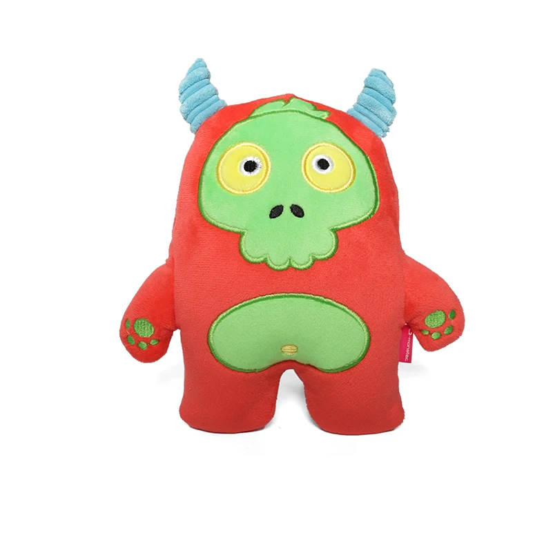 Игрушка для собаки плюшевая игрушка милая утка-скелет игрушка-фиджет 4 цвета 19x11x23