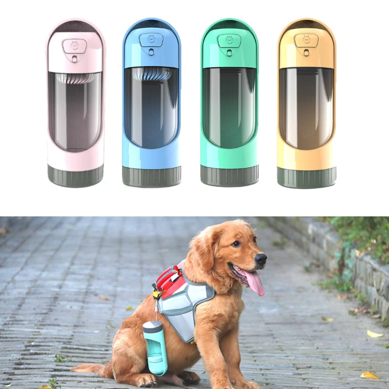 

Portable Pet Dog Drinker Bottle Travel Kettle Water Bowl Outdoor Drinking Fountain with Water Dispenser Filter for Dogs Supplies