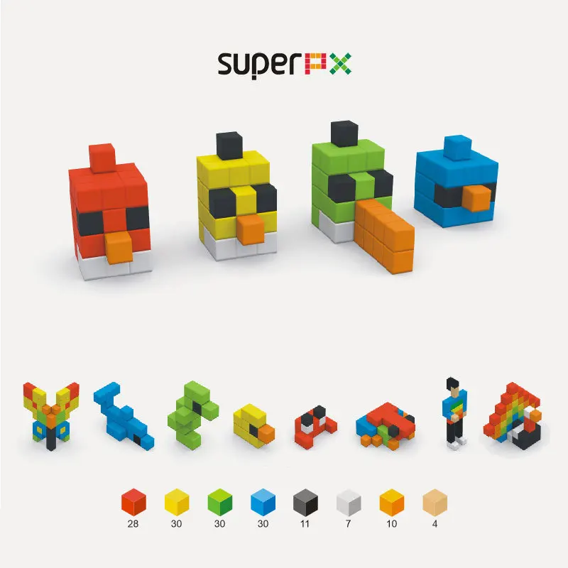 Magnetic Designer Colorful Magnet Cube DIY Model Building Blocks Educational Intelligence Toys For Children Birthday Gift | Игрушки и