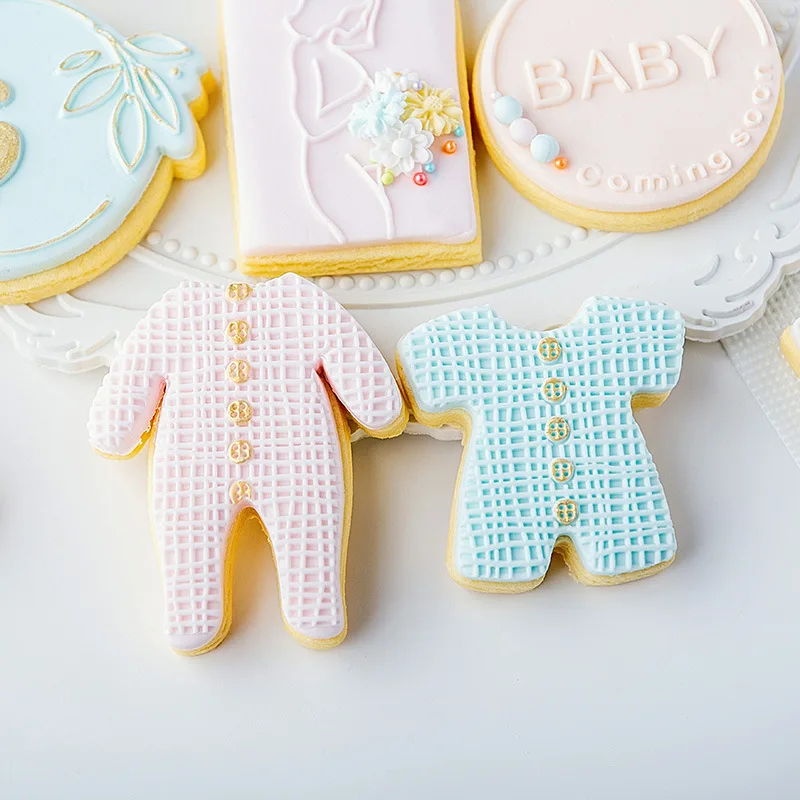 Рельефная форма для торта акриловый штамп детского дня рождения резак тиснения