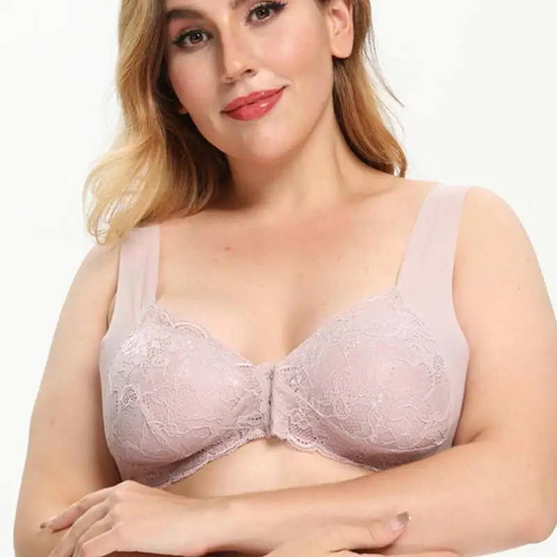

Large size wireless lace pregnant women breastfeeding women nursing underwear clothes seamless pregnant under bra vest preg T3H5