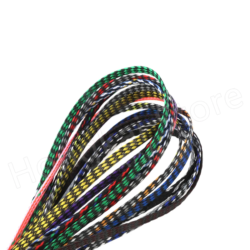 Полиэтиленовый хлопок + ПЭТ нейлоновая оплетка трубка для защиты различных