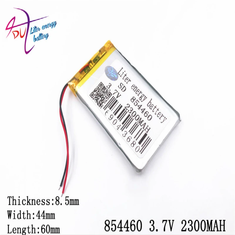 3 7 V 2300mAh 854460 полимер литий ионный/литий ионный аккумулятор для планшетных ПК банк