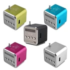 Цифровой портативный мини-радиоприемник, Fm-радио с Интернетом и динамиком, проигрыватель с USB и SD-картой для мобильный телефон, ПК, музыкальный плеер, MP3, MP4