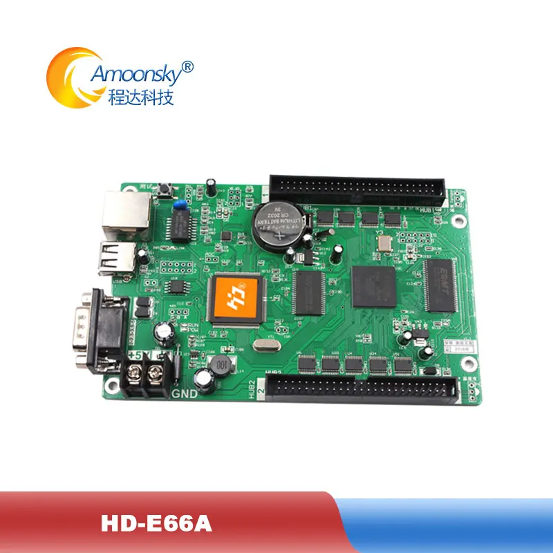 

favourable price HD-E66A control card led display asynchronous control system for outdoor led display