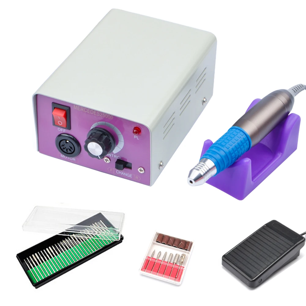 Серая и фиолетовая форма коробки профессиональный электрический полировальный