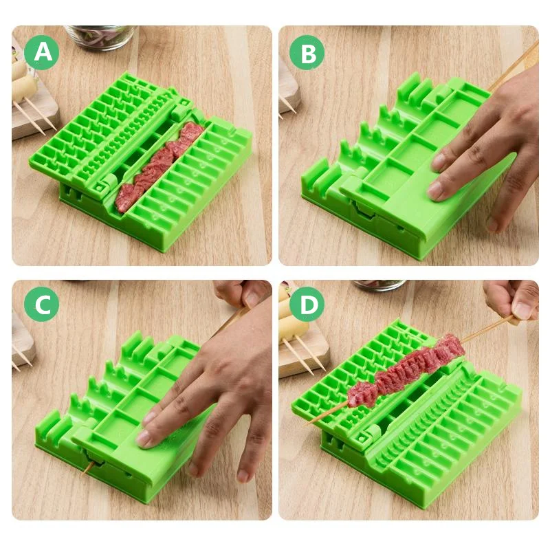 Шампура для шашлыка приготовления барбекю Стрингер машина по производству