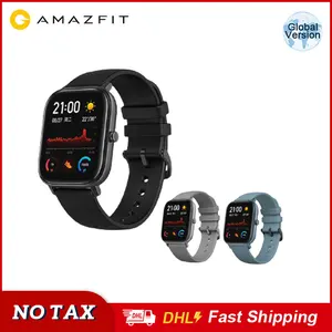 Huami amazfit gts smartwatch 5atm waterproof swimming smart watch 1. 6" amoled screen for andorid ios global version 1 Item image
