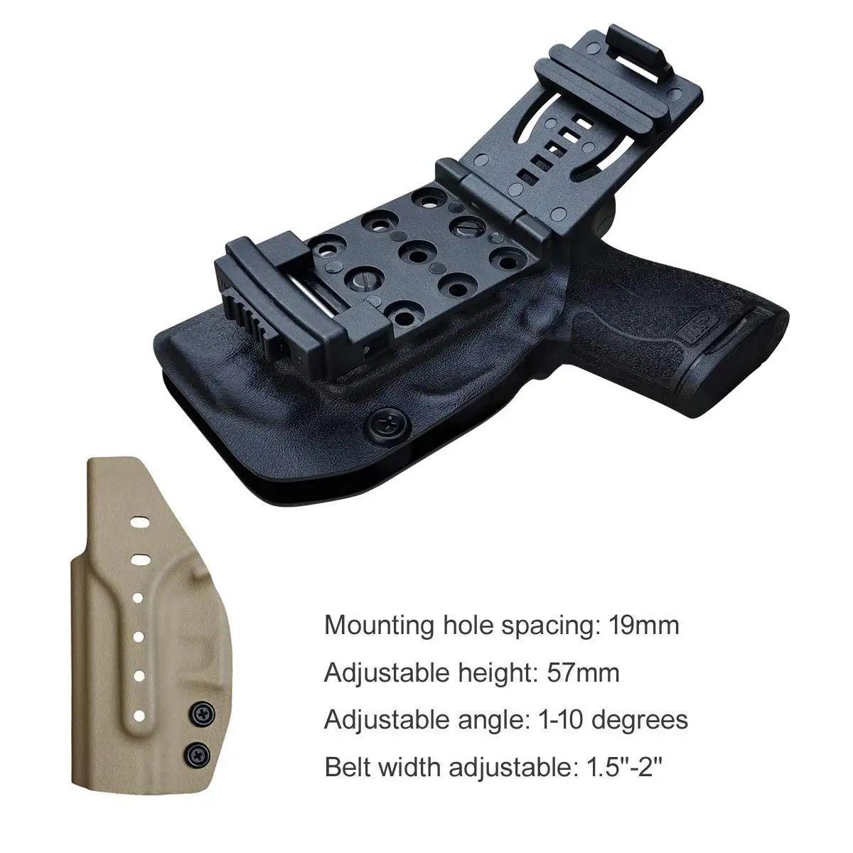 Чехол для пистолета POLE.CRAFT M &amp P Shield 9 мм OWB Kydex кобура Smith Wesson мм/ .40-со встроенным