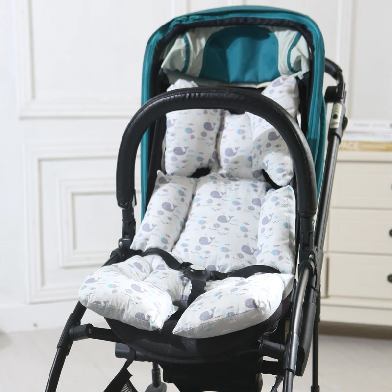 Модное платье с принтом Коляска Подушка чехол для сиденья Детская Пеленка