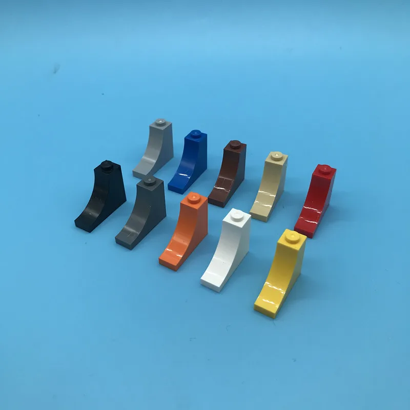 

Legoins lepins строительные блоки moc-18653 1x3x2 изогнутый кирпич дуга соединитель для сборки игрушки