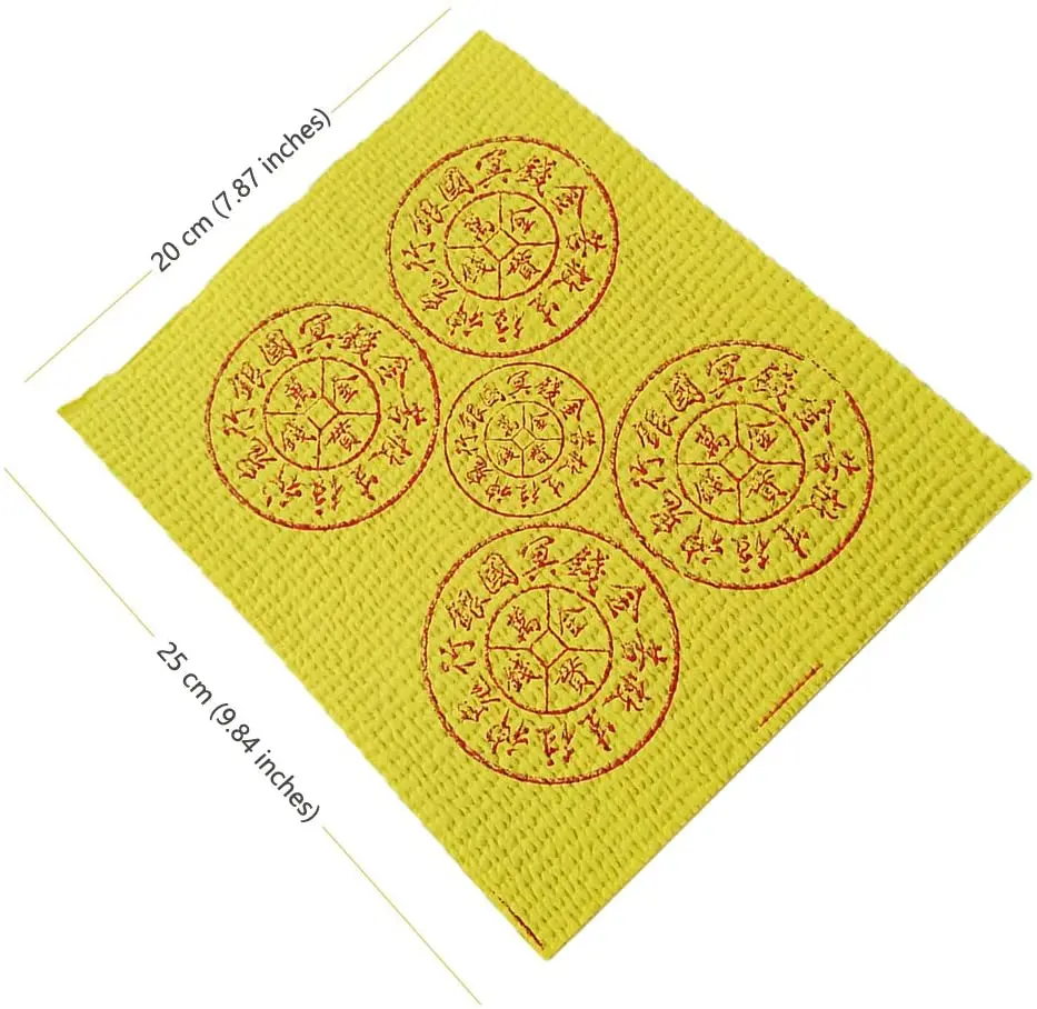 

85 Sheets/Pack Ancestor Money Incense paper sacrificial Banknotes Mysterious Eastern Skills Bring good luck wealth and health