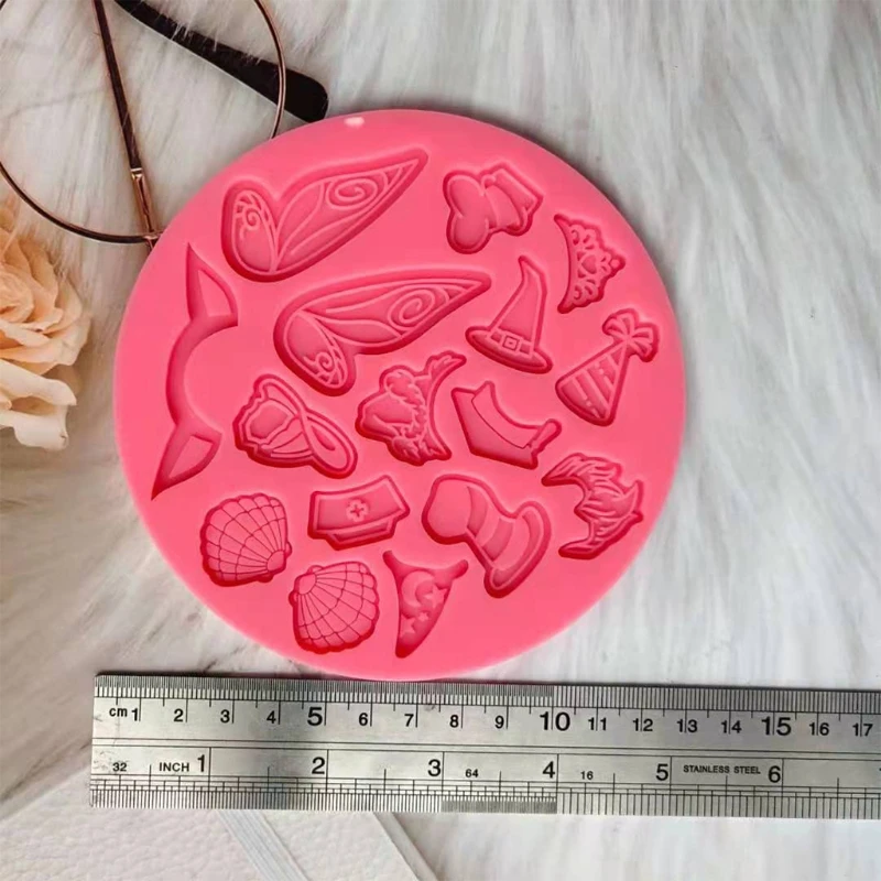 

Hanging Pendants Epoxy Resin Mold Jewelry Silicone Mould DIY Crafts Decorations