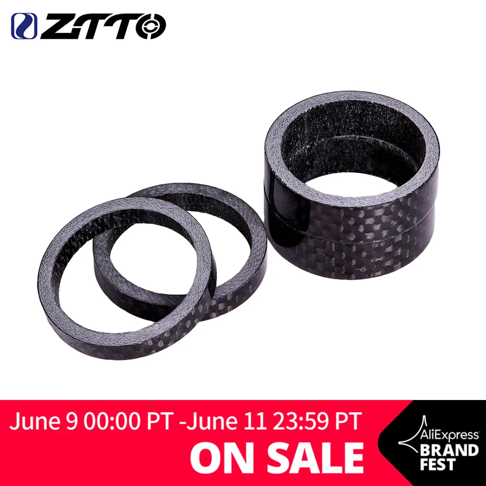 ZTTO велосипедная гарнитура шайба стебель Прокладка 5 10 15 мм алюминиевый сплав