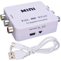mini pal ntsc bi direction tv system converter switcher pal to ntsc ntsc to pal dual way tv composite connection converters