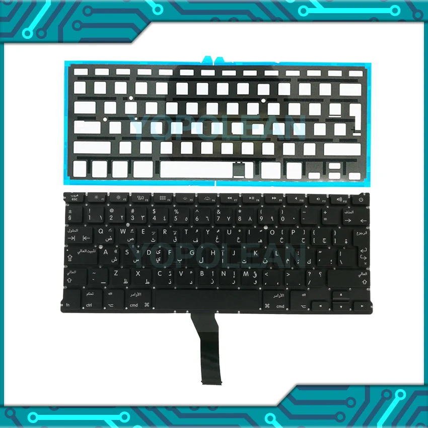 3 шт Новый арабский клавиатура с подсветкой для Macbook Air 13 &quotA1466 A1369 2011 2017