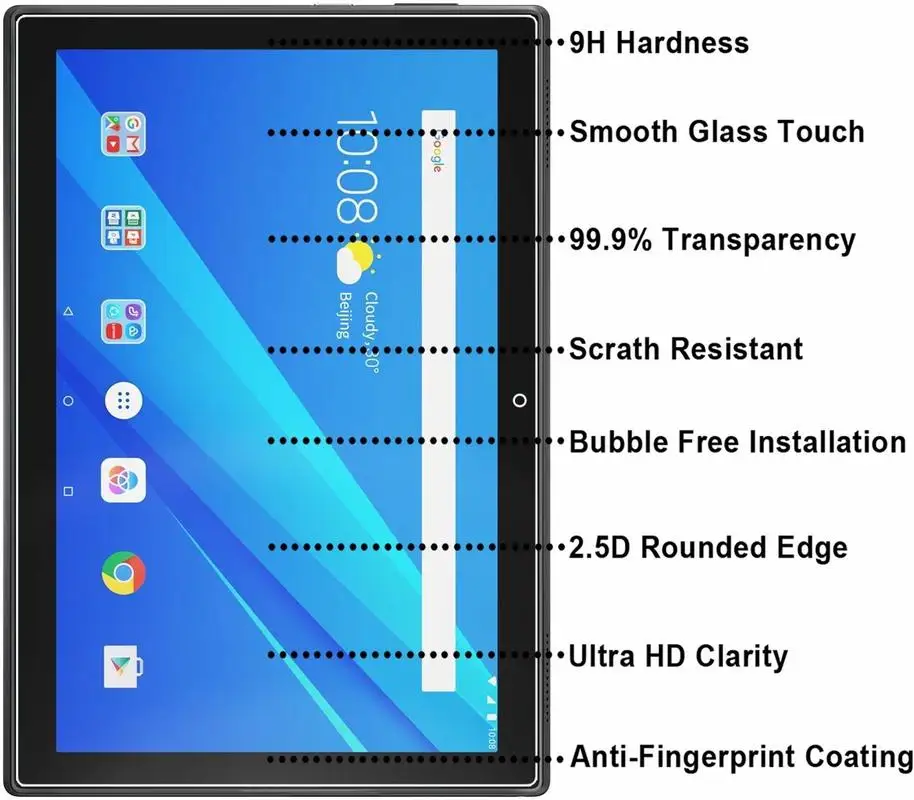 Взрывозащищенная защитная пленка из закаленного стекла для Lenovo Tab 4 8 Plus TB-8704F TB-8704N