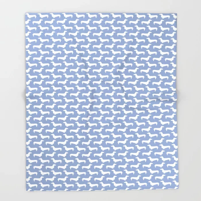 Такса мультфильм кистей для дивана милые дети дизайн Doxie узор ПЭТ Одеяло s