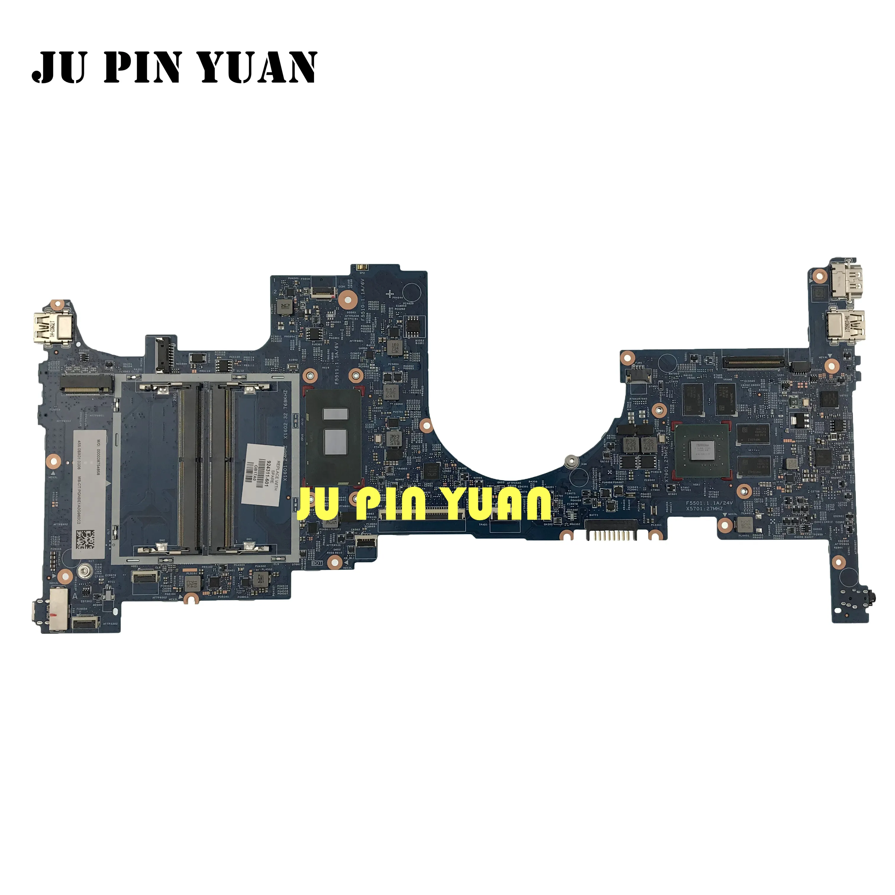 

Материнская плата 924311-601 924311-001 для HP ENVY X360 CONVERTIBLE 15-BP Notebook 940MX 4 Гб i7-7500U 100% полностью протестирована