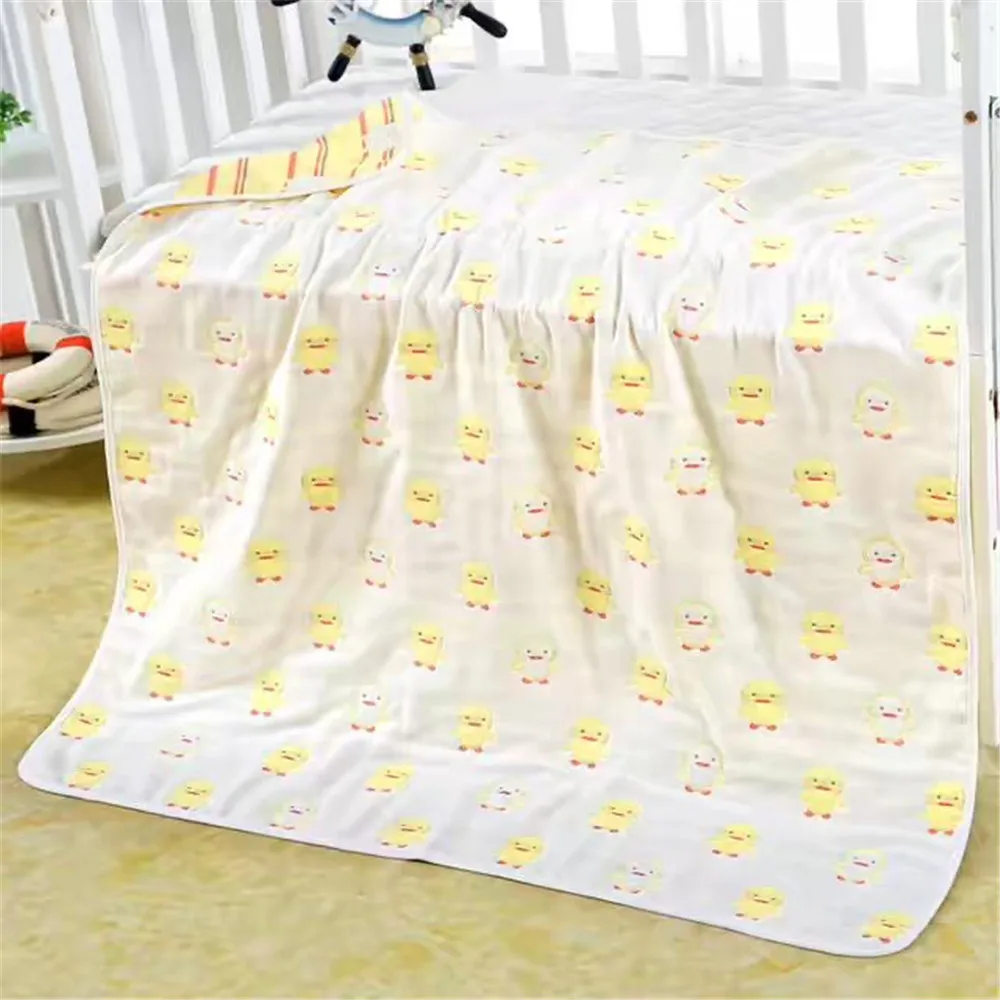 Муслиновые детские одеяла банное полотенце для новорожденных мягкий