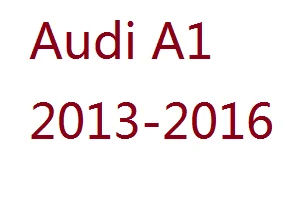 Audi A1 2013-2016 Мощные фары от 10 до 14 Pin конверсионная линия обновление галогенных фар к ксеноновым светодиодным фарам Кабель-адаптер для Audi A1 A3 - Название цвета: Audi A1 2013-2016
