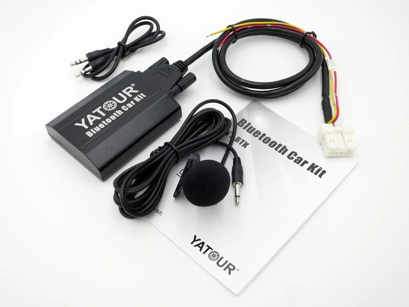 Yatour Car audio AUX Bluetooth Kit for Nissan Xtrail Teana Patrol Qashqai Almera Maxima MP3 Player AUX Adapter handsfree call
