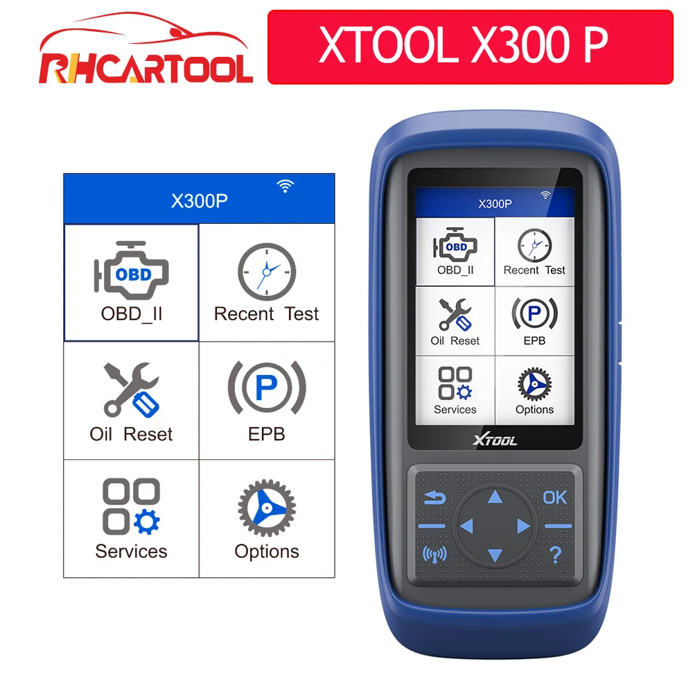 OBD2 для Аксессуары автомобиля XTOOL X300P диагностический инструмент масло сканера