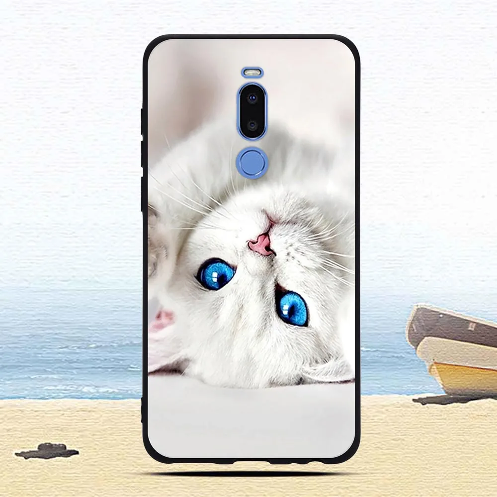 Чехол для Meizu Note 8 мягкий силиконовый ультратонкий защитный чехол с цветным