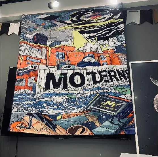 Повесьте Ткань изображение коллекция раздел Ins настенный художественный постер