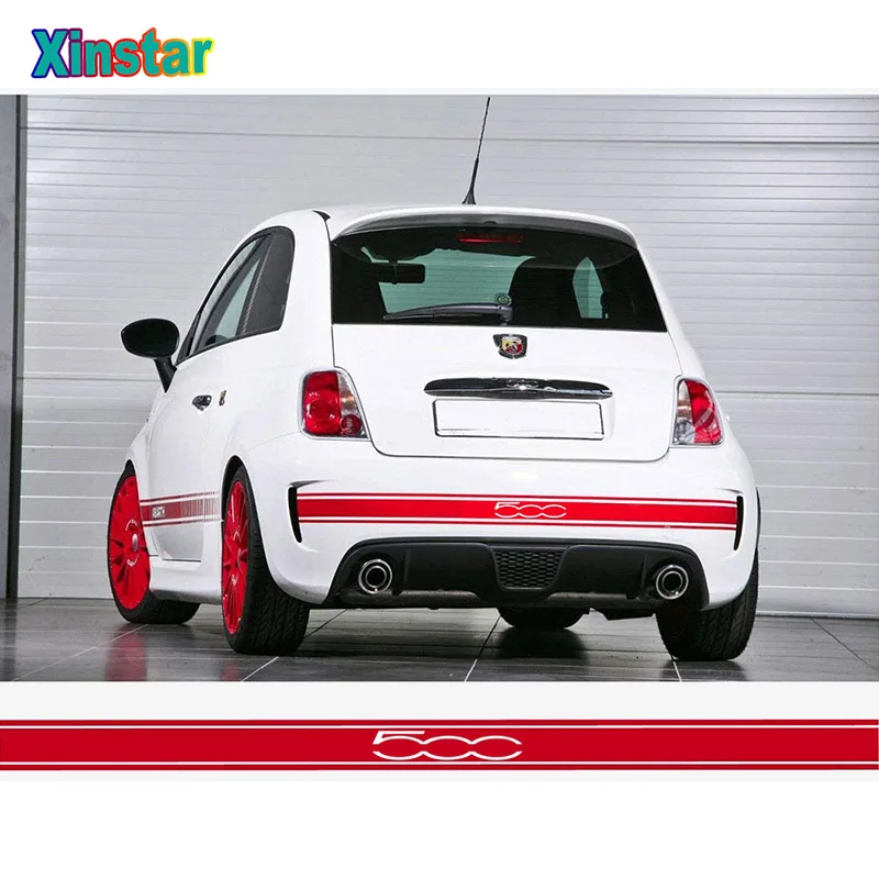 

1pc Car body sticker For Fiat 500 500x 500l
