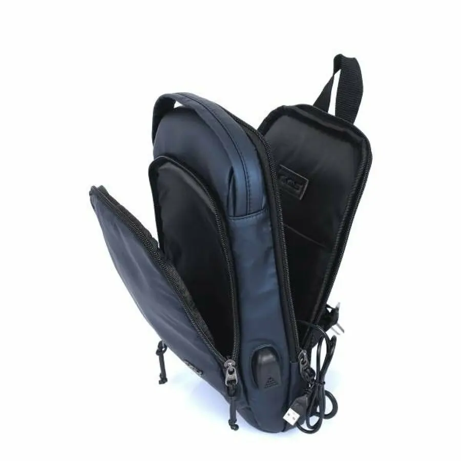

Men Bag 2021 S 31202 single shoulder bag Navy blue Male Backpack