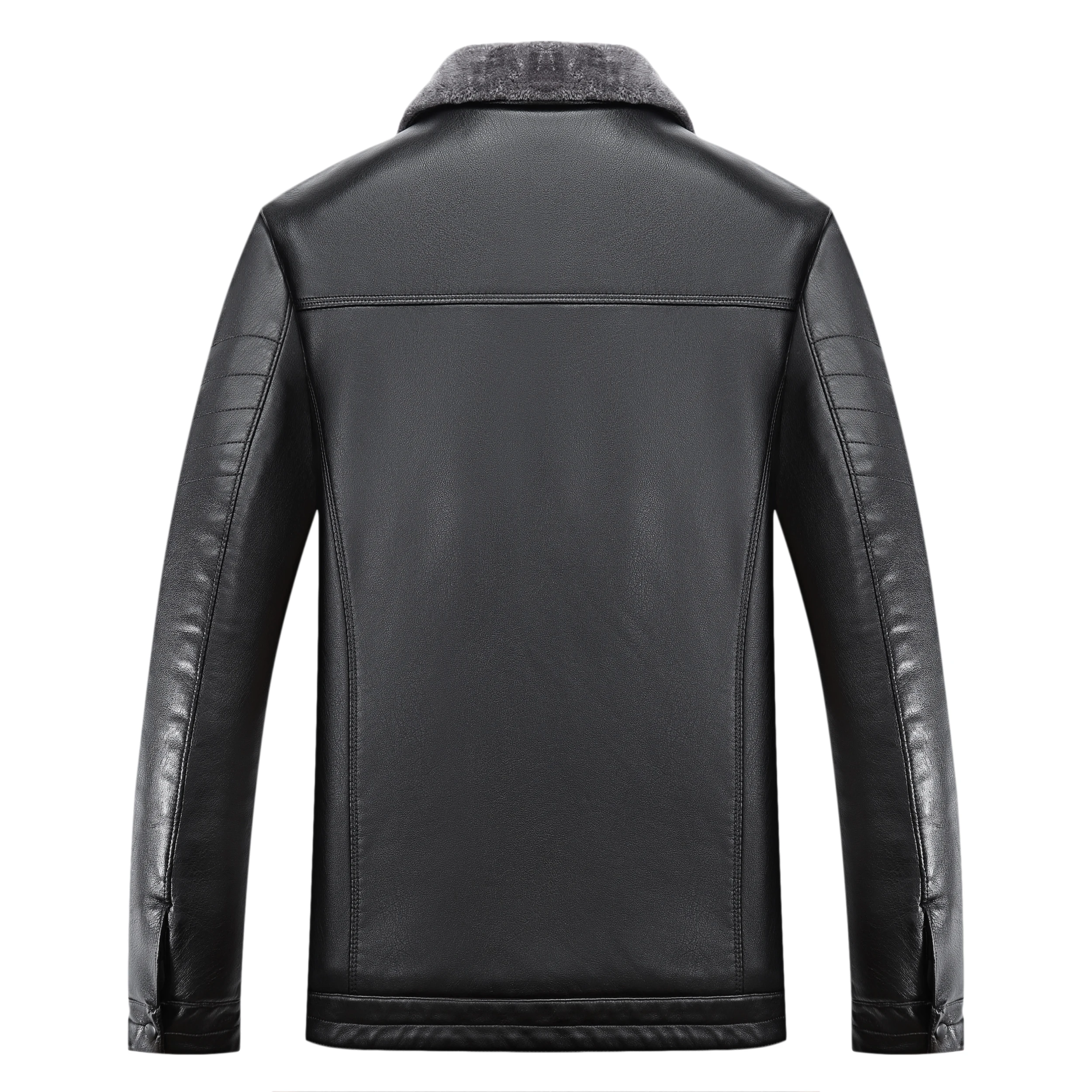 Новинка 2019 роскошное модное мужское меховое пальто Мужская зимняя одежда