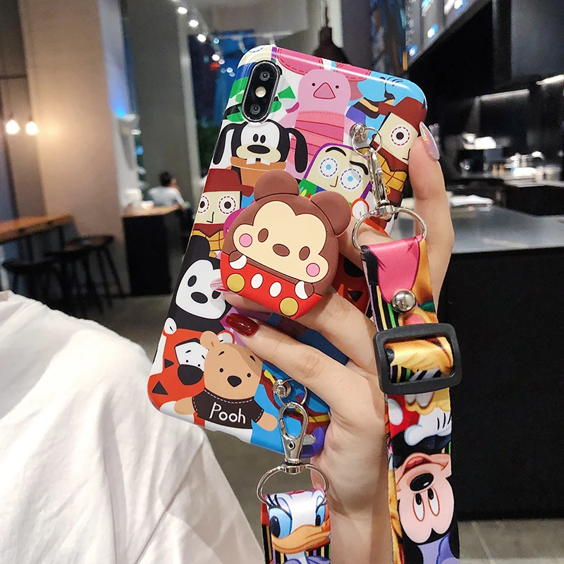 Чехол с милой обезьянкой из мультфильма для iphone X XS MAX XR 7 8 6 6S plus модный матовый