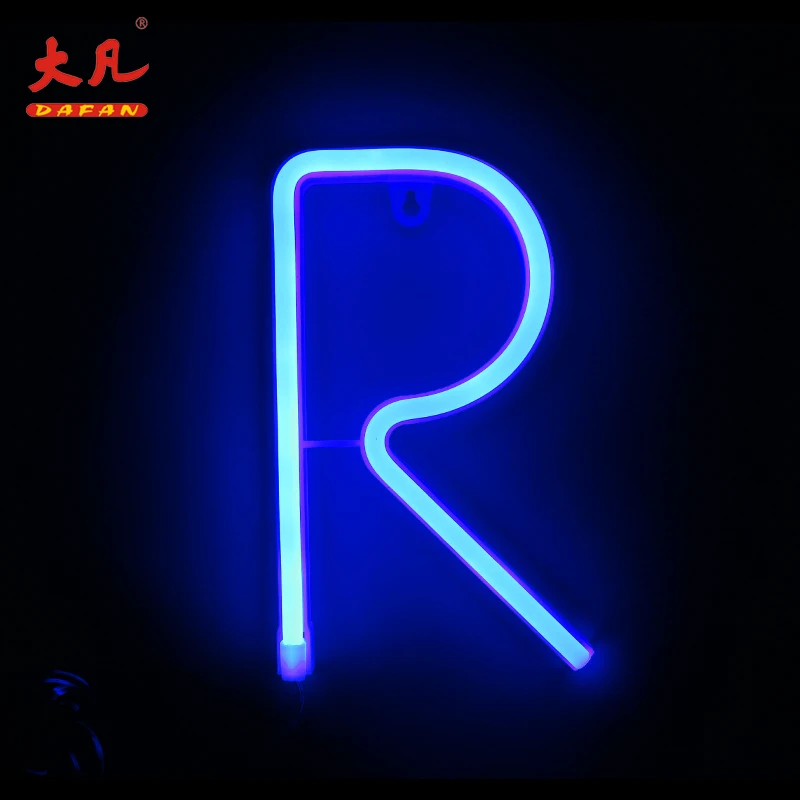 Индивидуальный дизайн 3 года гарантии неоновый Настольный светильник