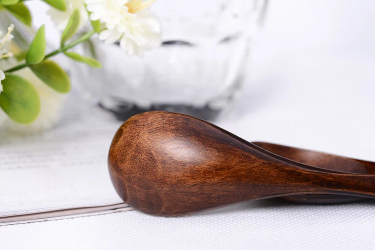 5 шт. деревянная ложка для специй десерт йогурт торт|Ложки| |