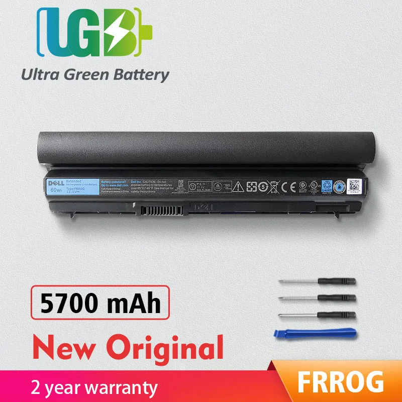 

UGB New Original FRROG RFJMW 9GXD5 R8R6F GYKF8 Battery for Dell Latitude Laptop E6220 6230 E6320 6320 E6230 E6330 6330 E6430s