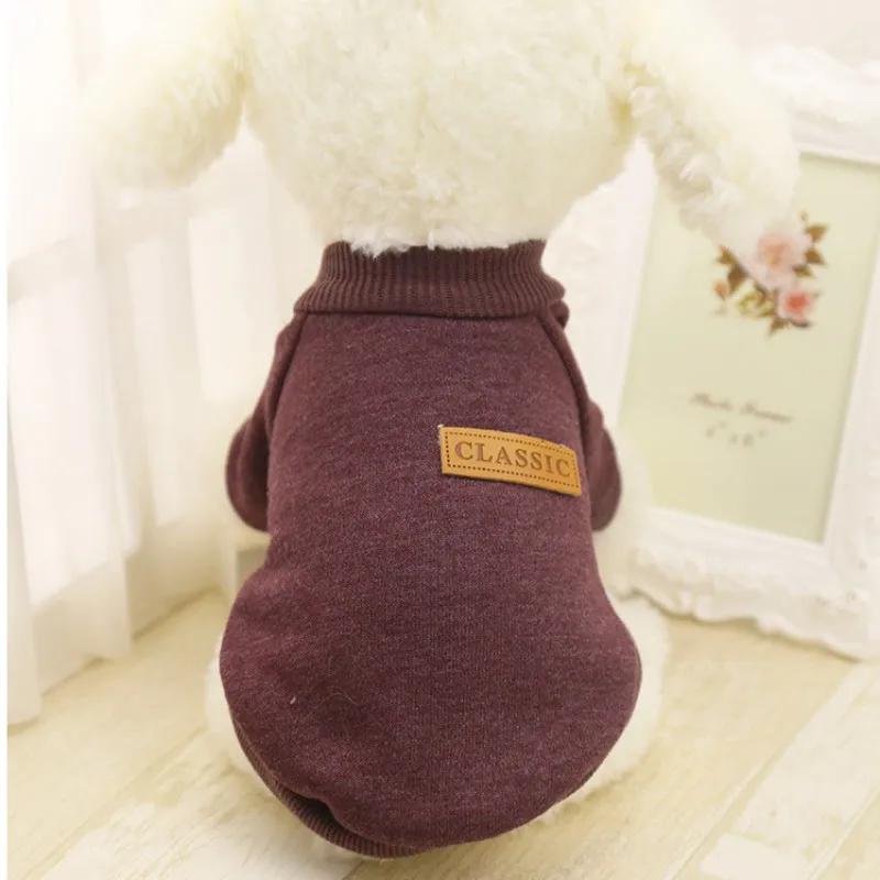 Pet Autumn & Winter Clothing Comfortable and Breathable Sweater for Dogs to Keep Warm | Дом и сад