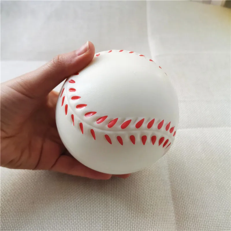 10 см детская мягкая пенная игрушка бейсбольные антистрессовые шарики для сжимания ПУ губка спортивные игры