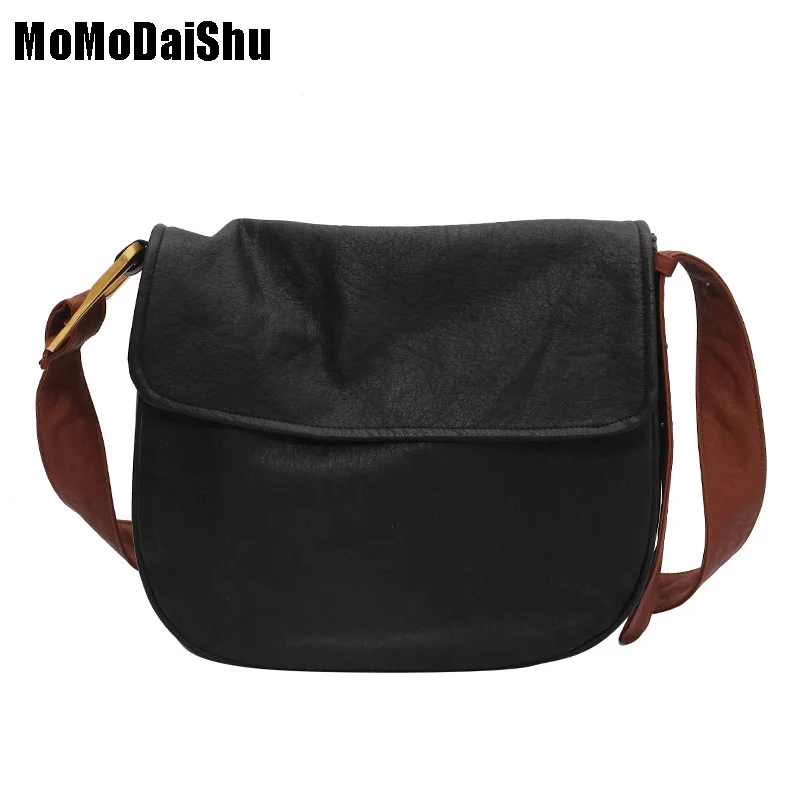 

Women Shoulder Bag Soft Washed Leather Crossbody Bag Women Purse High Capacity Messenger Bags 2021Ladies Handbag Designer Bolsos