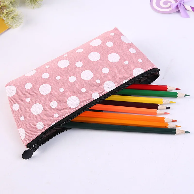 1 шт. милые милый холщовый мешок карандаша для девочки Дети Подарочные ручки