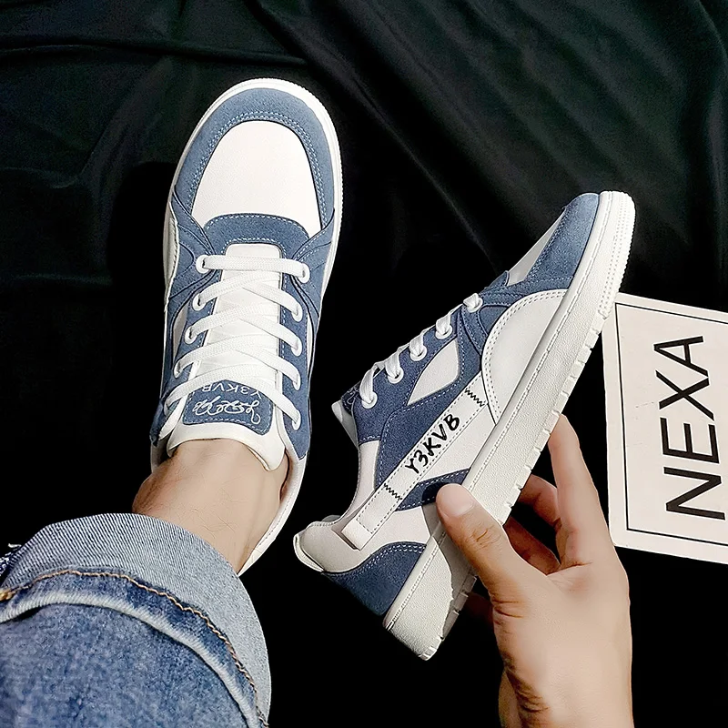 

New Fashion Shoes Casual Board Shoes Little White Four Seasons Men's Shoes Fashion Simple Comfortable and Breathable