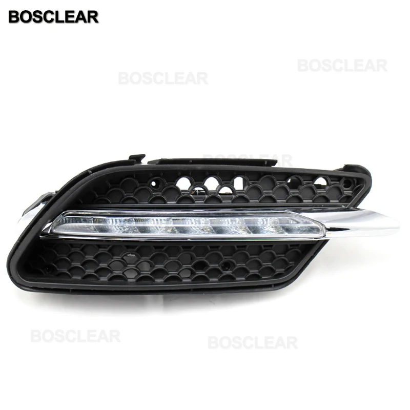 Для mercedes benz w204 2008-2015 C200 C260 C300 Спорт AMG туман светильник s светодиодный DRL Дневной