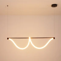 new nordic simple restaurant chandelier modern entity shop counter bar exhibition hall chandelier pendant light
