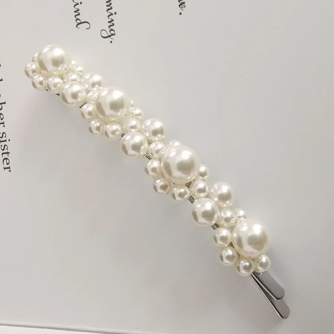 

Natural Moisturizing Pearl Hairpin Flower Shaped Pearl Fashion Hairpin