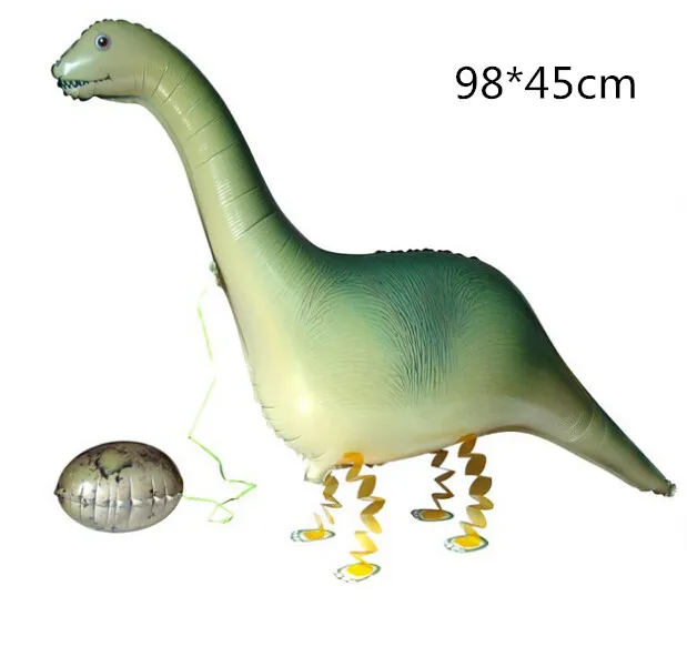 1 шт. большой моделирующий фольгированный шар динозавра тираннозавр рекс