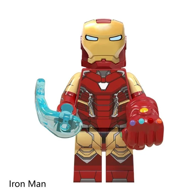 Disney Super Heroes Bouwstenen Marvel Avengers 4 минифигурная машина cijfers Железный человек танос спильгоед Vrienden baksteen
