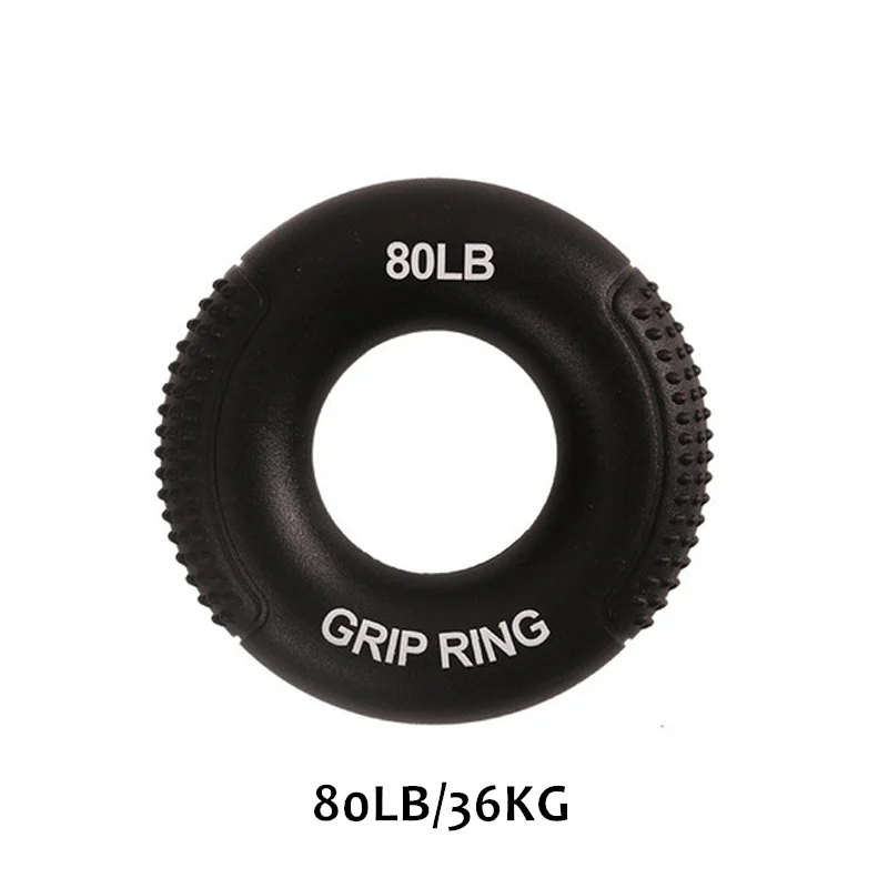 

Portable Silicone Grip Ring 30-80LB Exercise Rehabilitation Professional Five-Finger Power Strength Hand Fitness Equipment