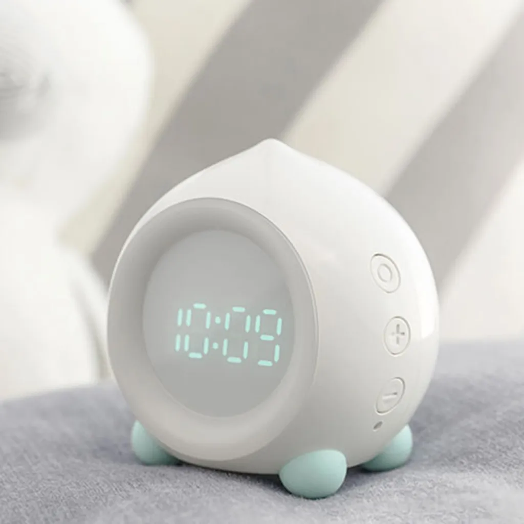 Smart APP Bluetooth Speaker Mini Multi-function LED Digital USB chargeable Clock Sleep Light 2 modes SleepTraining Alarm clock | Дом и сад