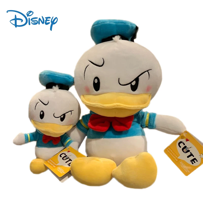 

Disney Genuine Angry Donald Duck Plush Toys Cute Series Action Figure Kawaii Decor Anime Figures Stuffed Dolls Kids Toys Gifts