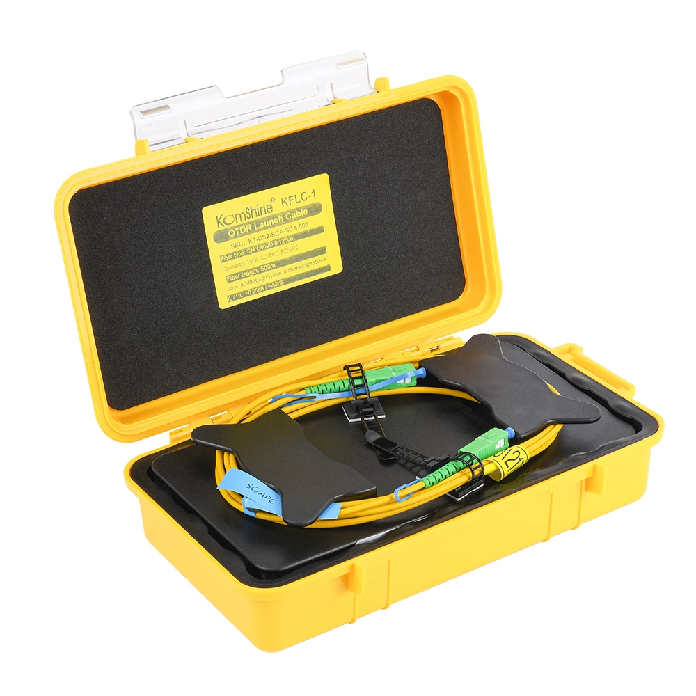 2 км SM 1310/1550nm OTDR Dead Zone Eliminator волоконно оптический Launch Cable Box|optical otdr|fiber optic otdrotdr launch
